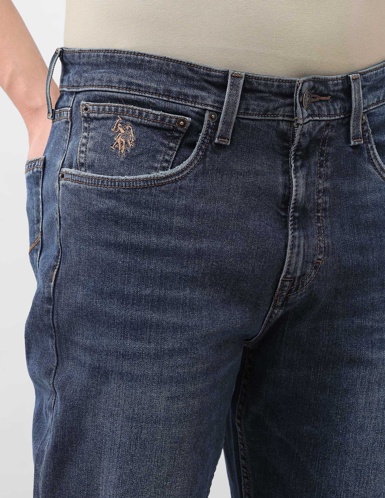 Connor Bootcut Fit Blue Jeans - Image 7