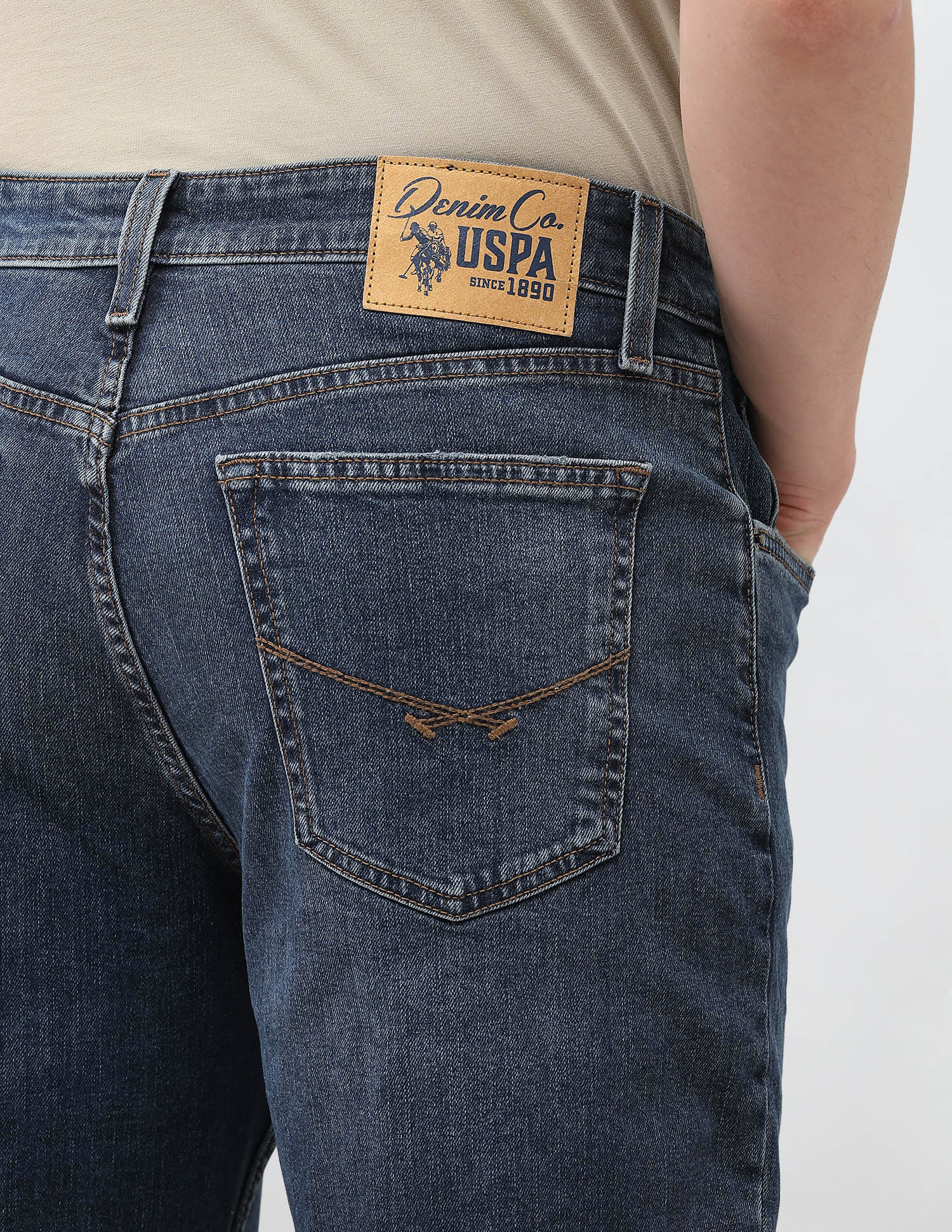 Connor Bootcut Fit Blue Jeans - Image 8