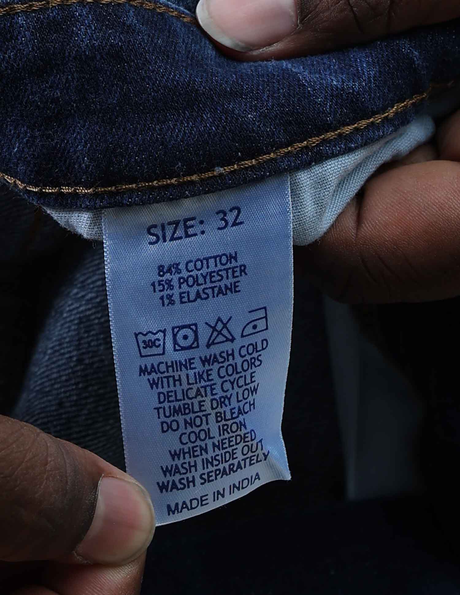 Connor Bootcut Fit Blue Jeans - Image 12