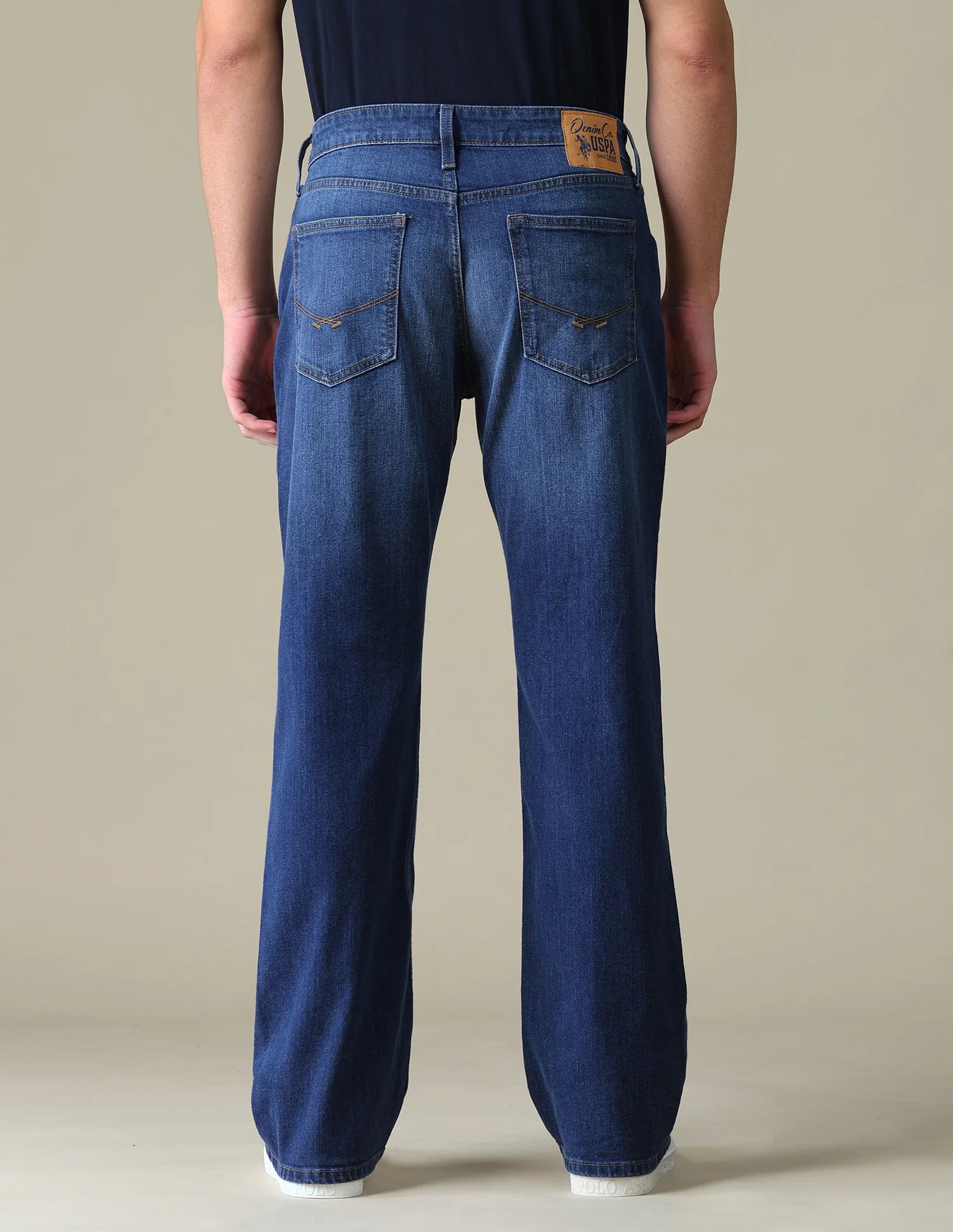 Connor Bootcut Fit Blue Jeans - Image 5