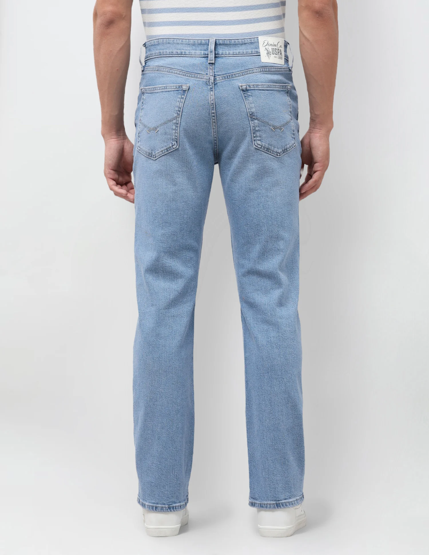 Connor Bootcut Fit Blue Jeans - Image 5