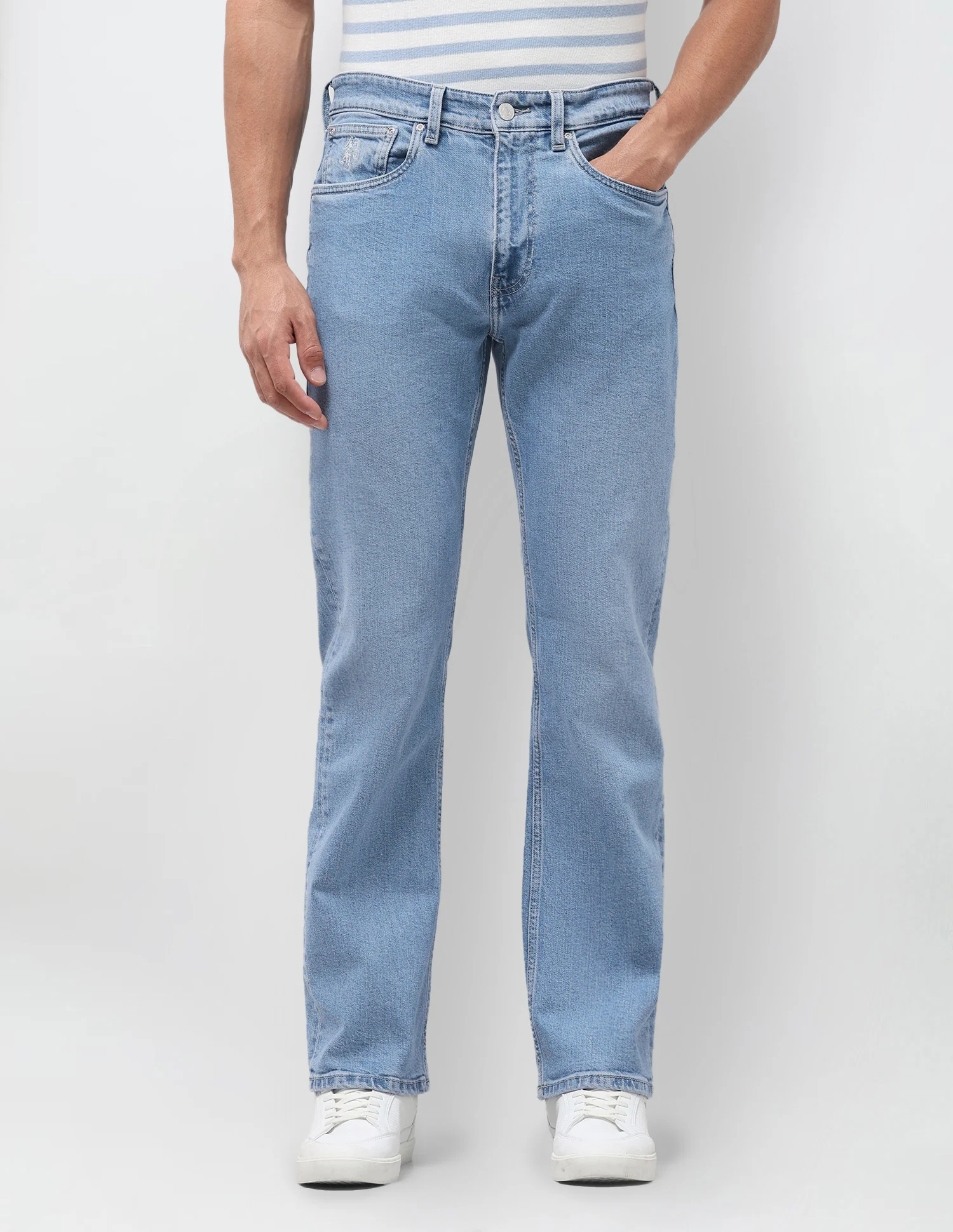 Connor Bootcut Fit Blue Jeans - Image 6