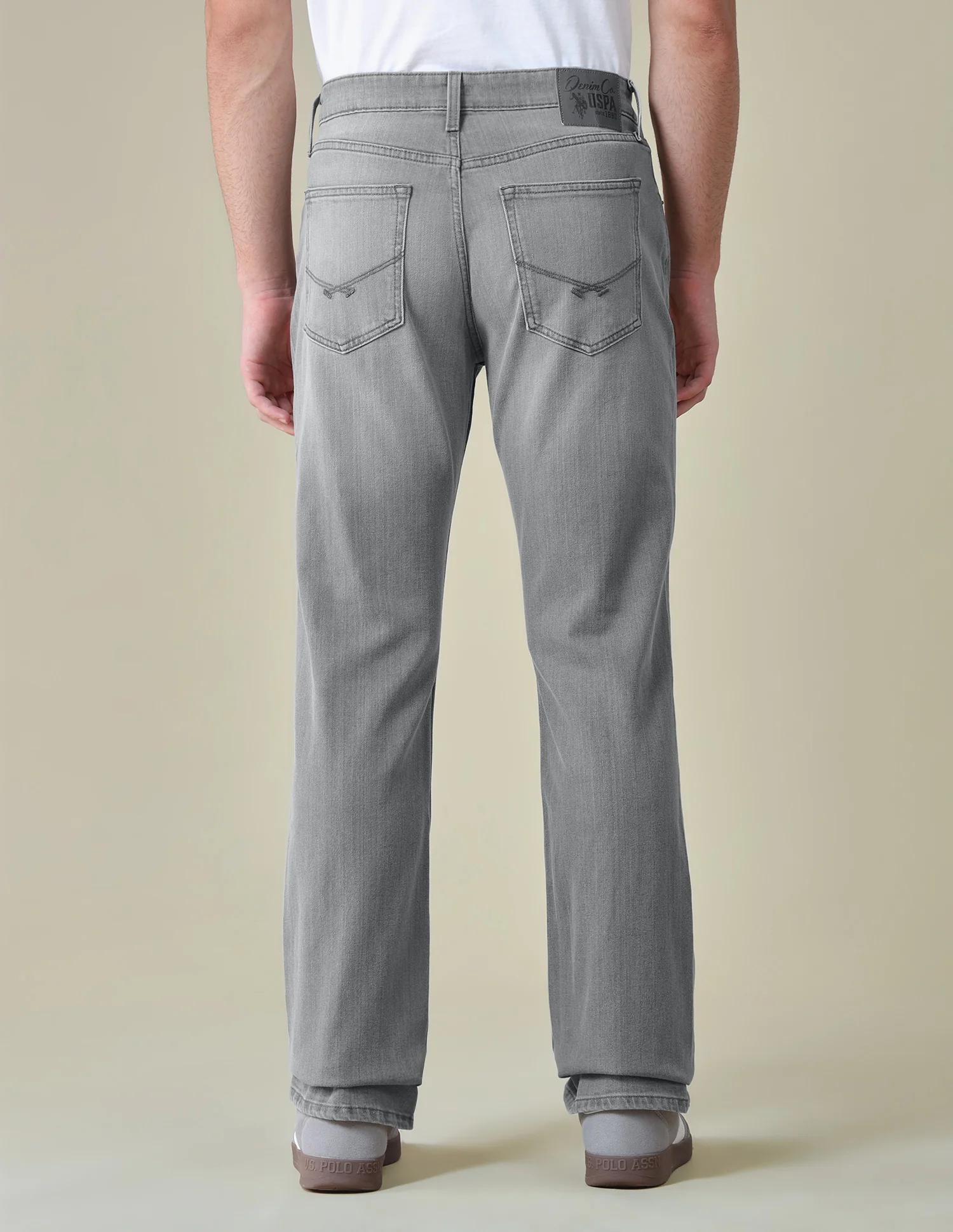 Connor Bootcut Fit Grey Jeans - Image 5