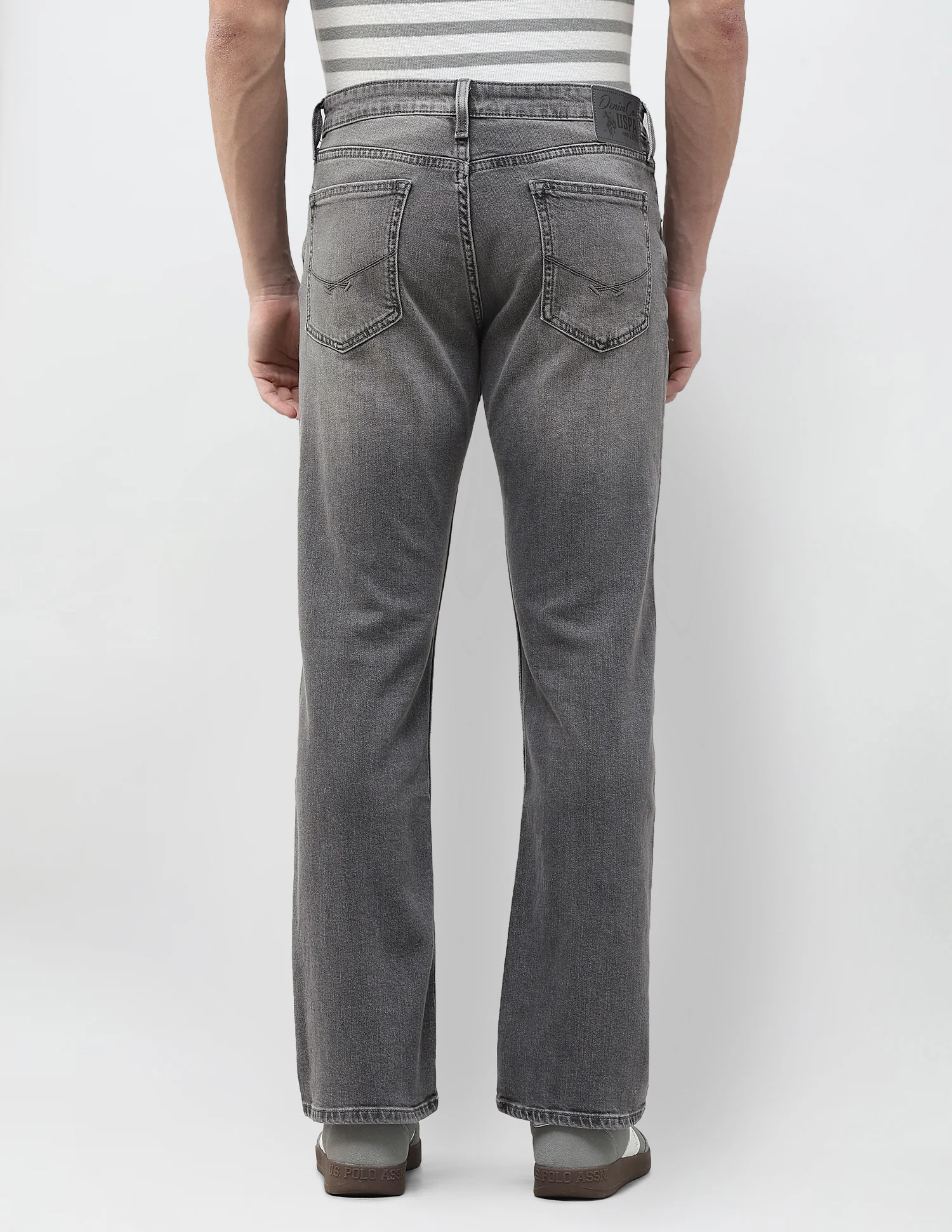 Connor Bootcut Fit Grey Jeans - Image 5