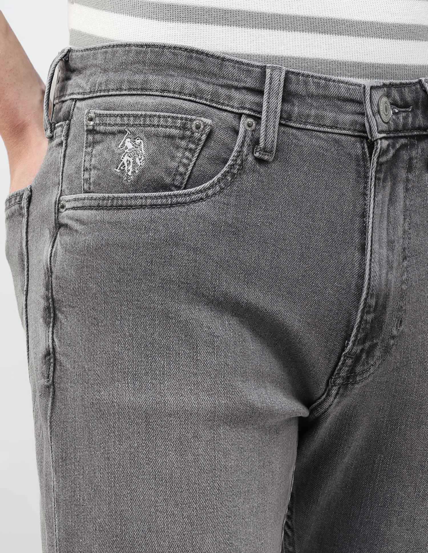 Connor Bootcut Fit Grey Jeans - Image 7