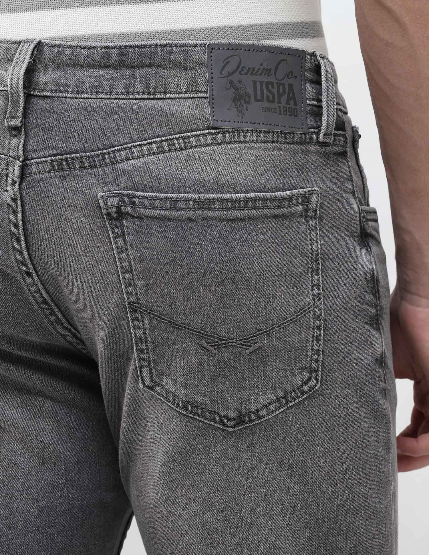 Connor Bootcut Fit Grey Jeans - Image 8