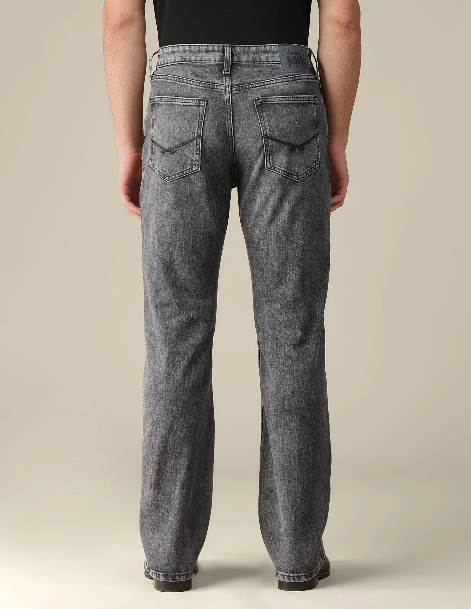 Connor Bootcut Fit Grey Jeans - Image 5
