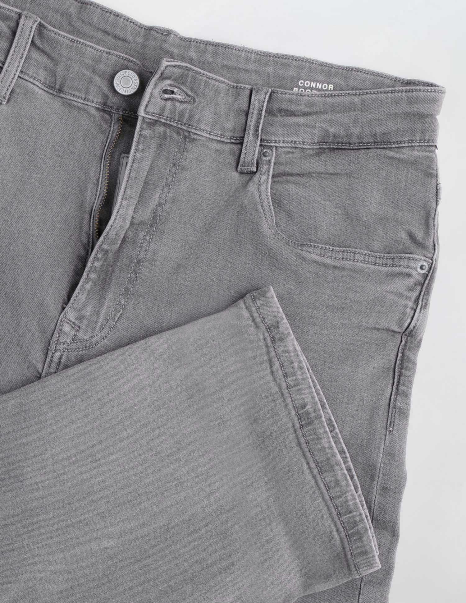 Connor Bootcut Grey Jeans - Image 2