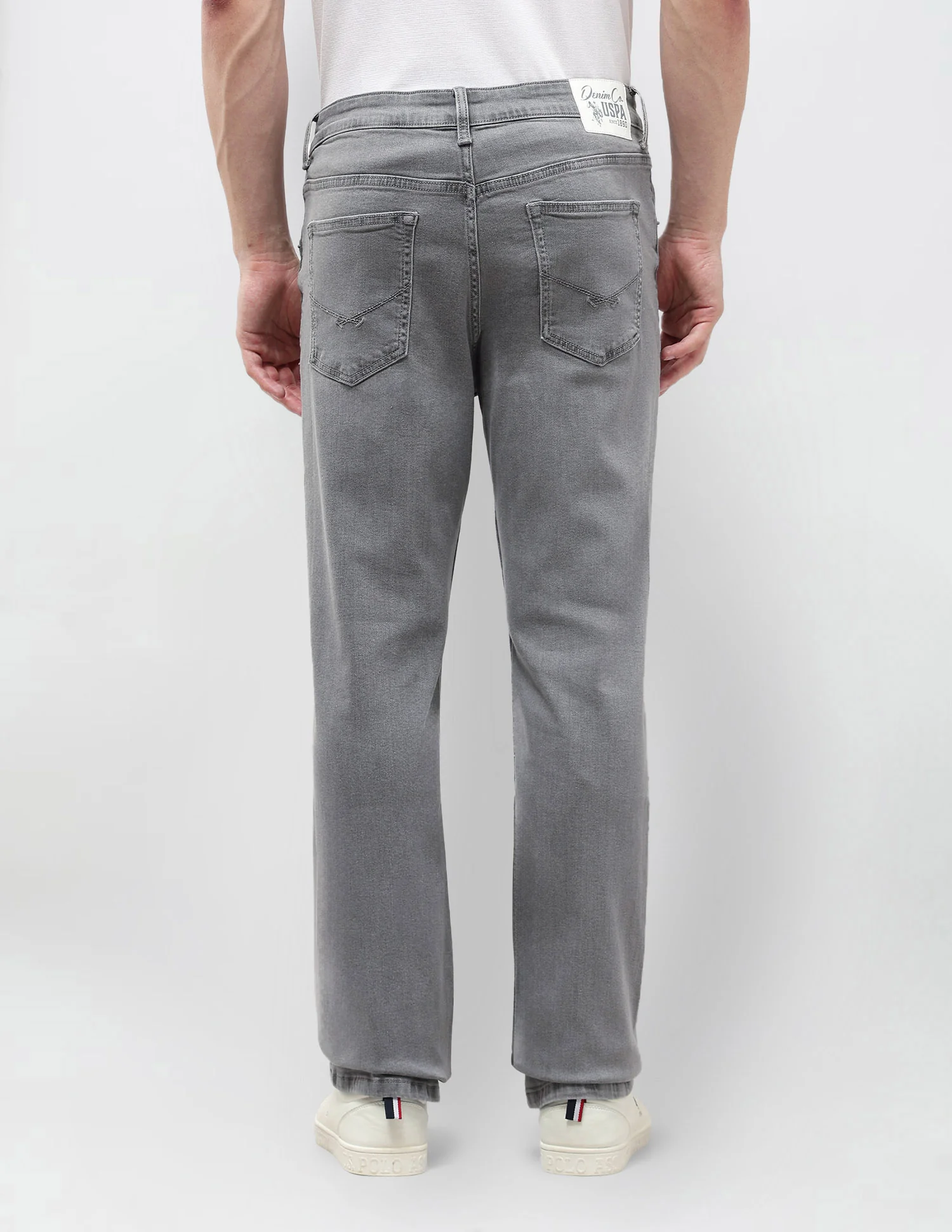 Connor Bootcut Grey Jeans - Image 5