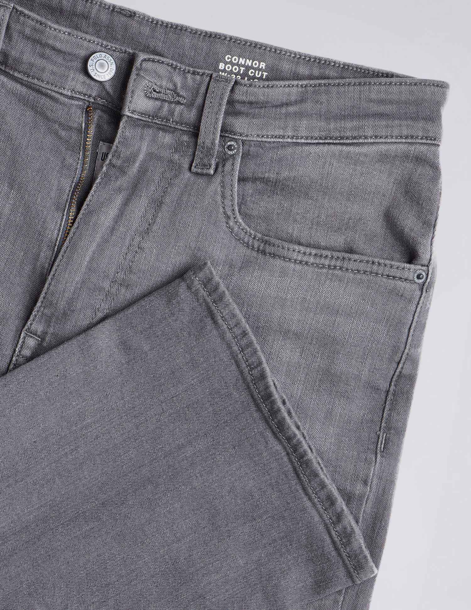 Connor Bootcut Grey Jeans - Image 2