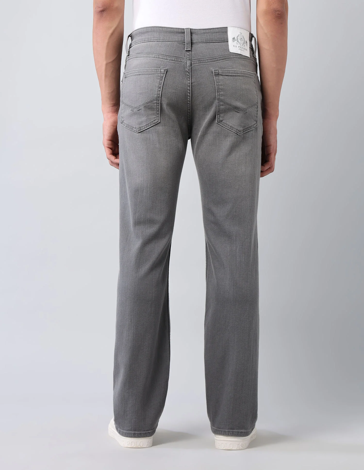 Connor Bootcut Grey Jeans - Image 5
