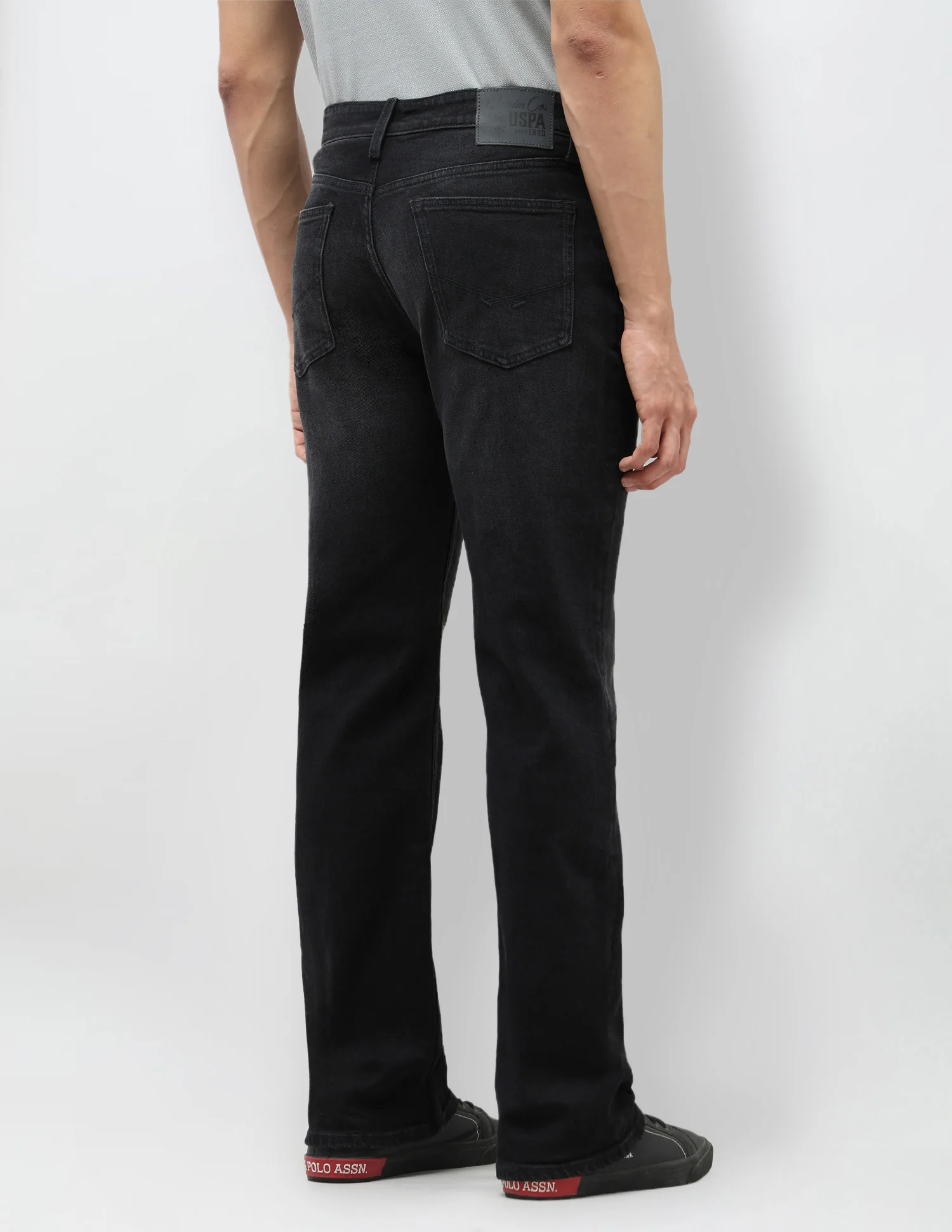 Connor Bootcut Grey Jeans - Image 5