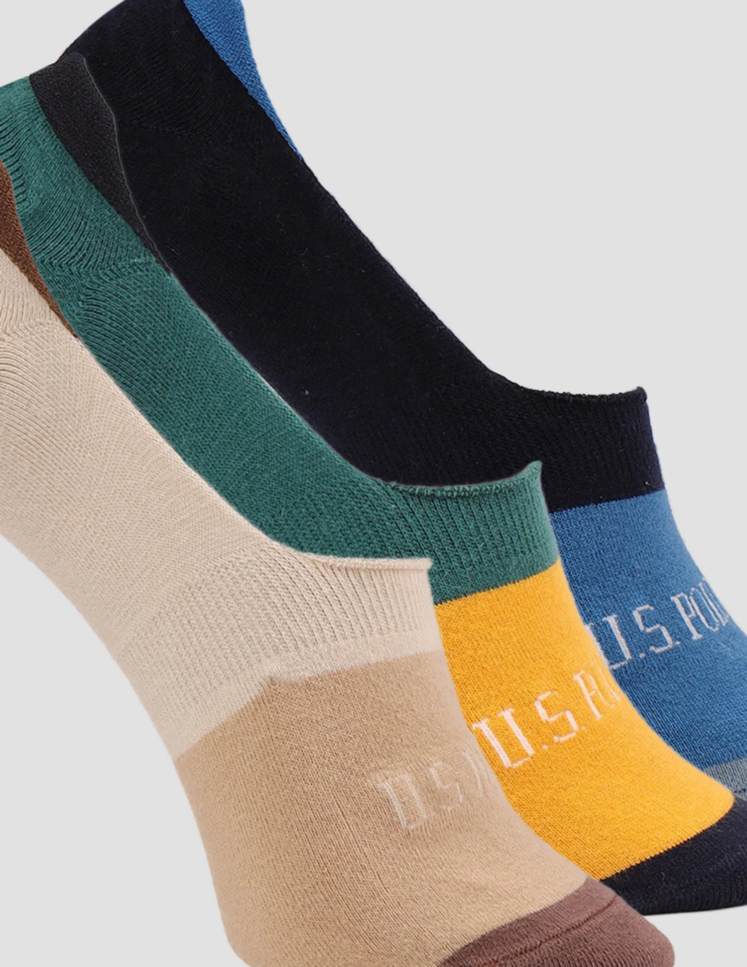 Contrast Patterned Knit ES014 Socks - Pack Of 3 - Image 7