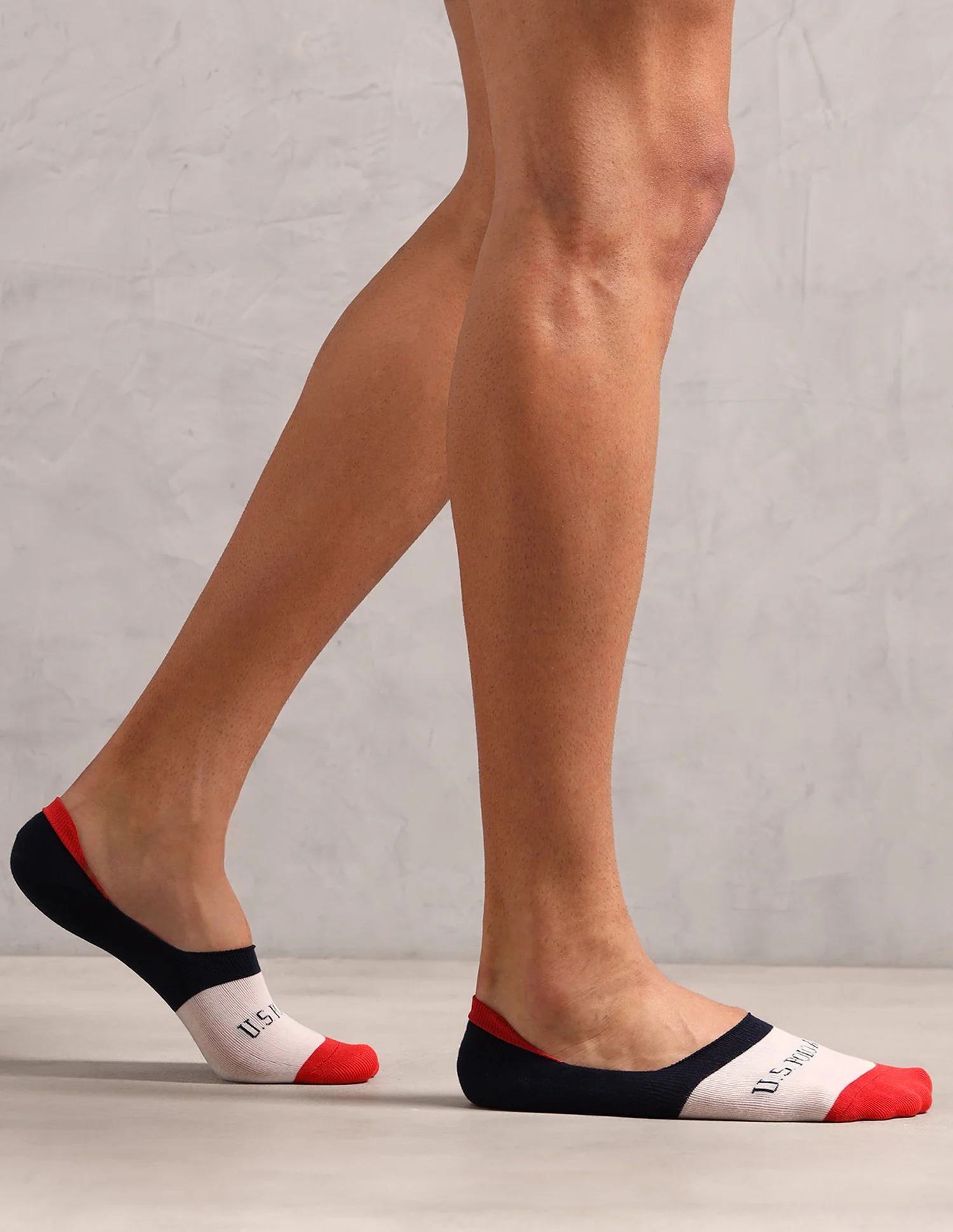 Contrast Patterned Knit ES014 Socks - Pack Of 3 - Image 3