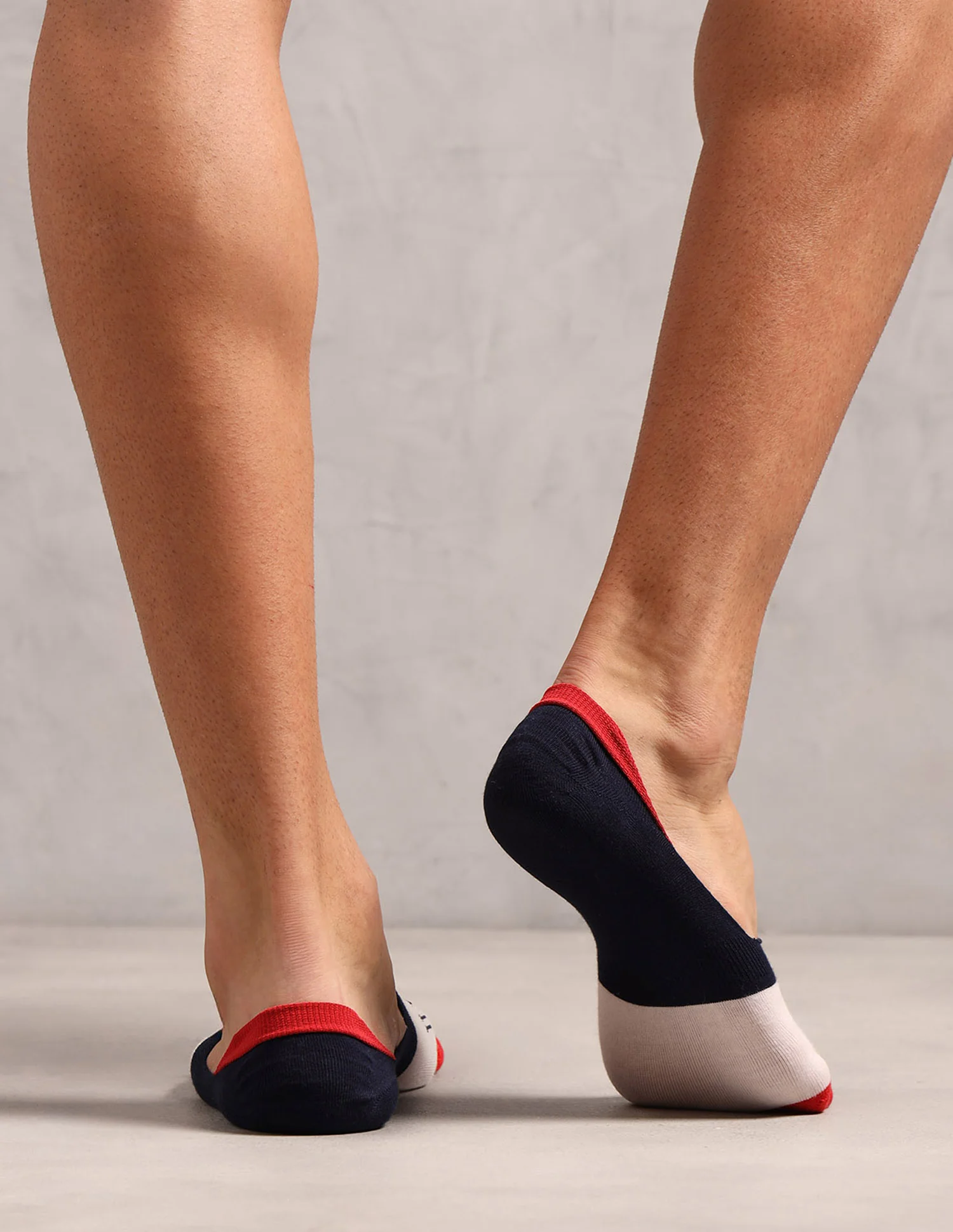 Contrast Patterned Knit ES014 Socks - Pack Of 3 - Image 4