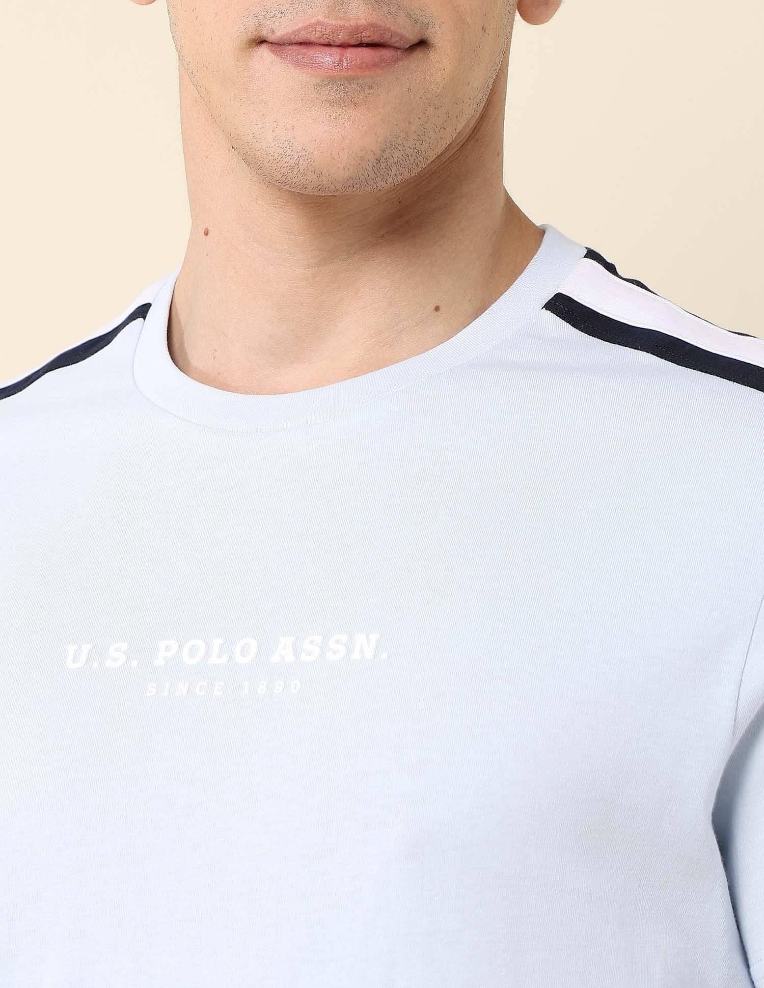 Contrast Taped Slim Fit T-Shirt - Image 7