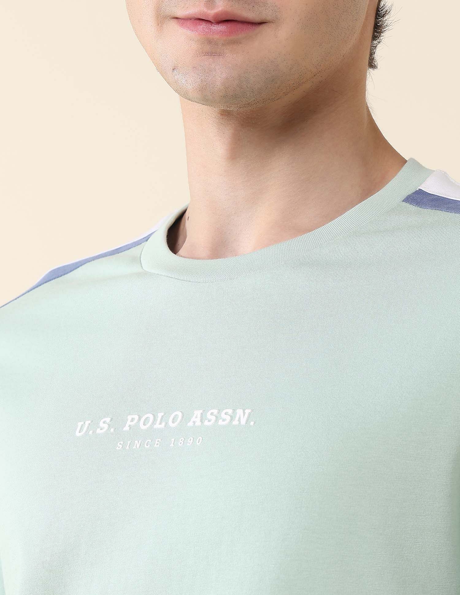 Contrast Tapped Slim Fit T-Shirt - Image 7