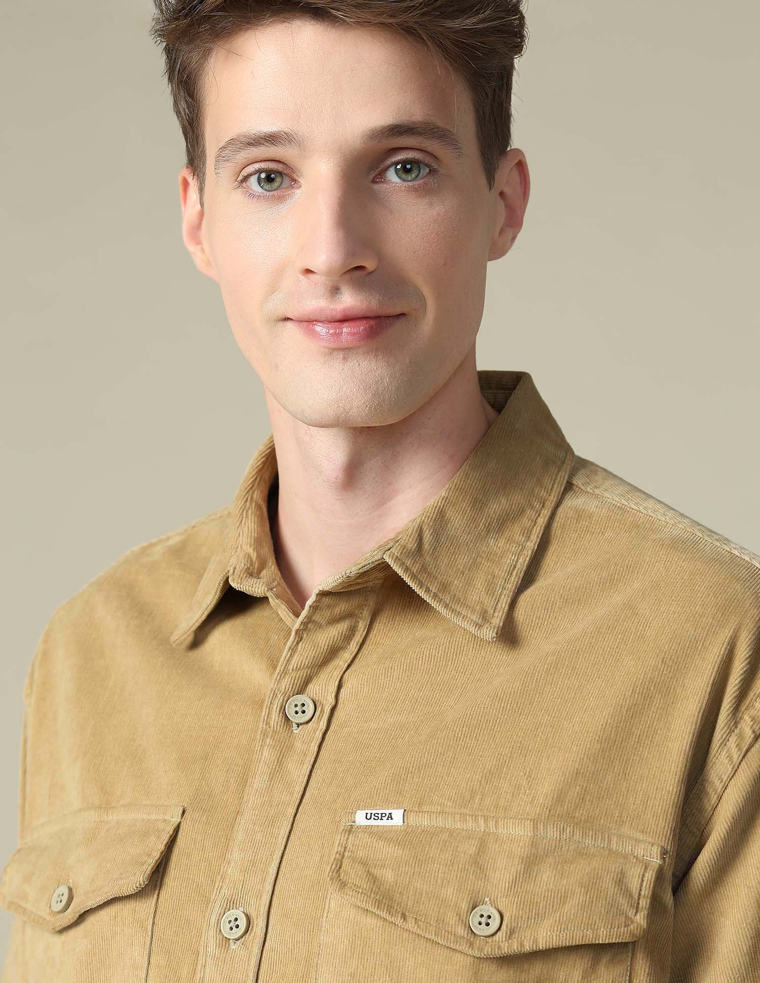 Corduroy Regular Fit Shacket - Image 7