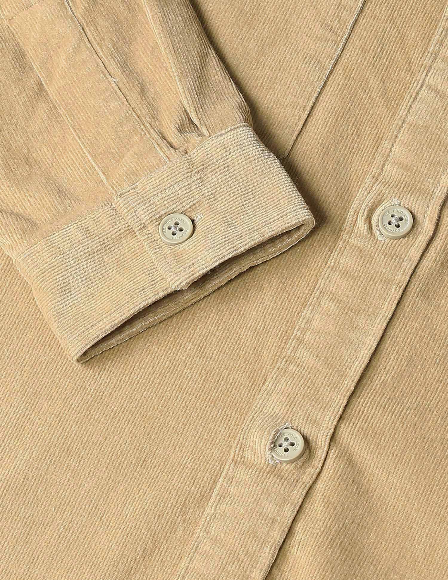 Corduroy Regular Fit Shacket - Image 8