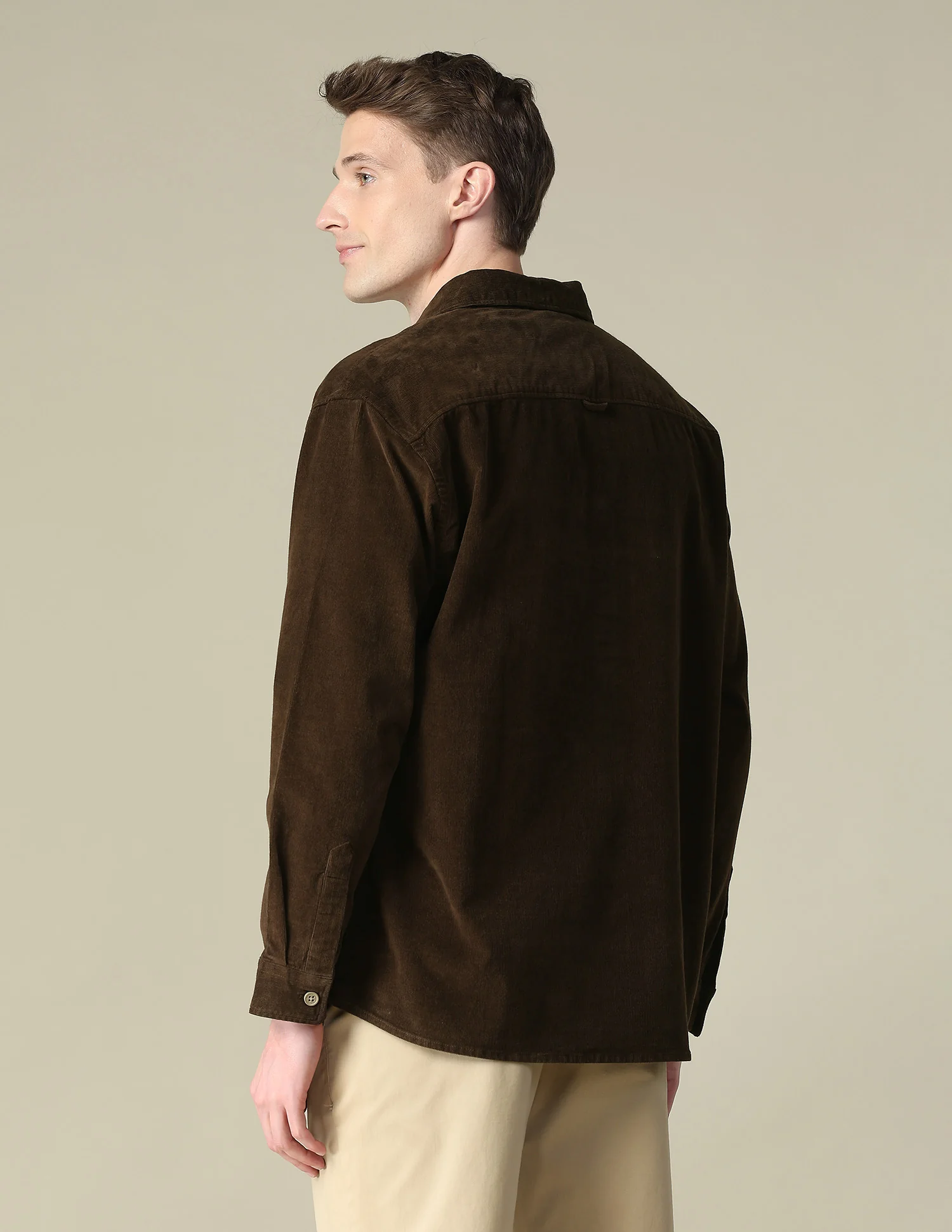 Corduroy Regular Fit Shacket - Image 6