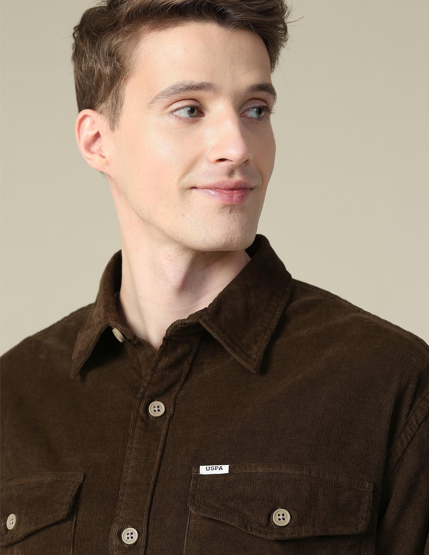 Corduroy Regular Fit Shacket - Image 8