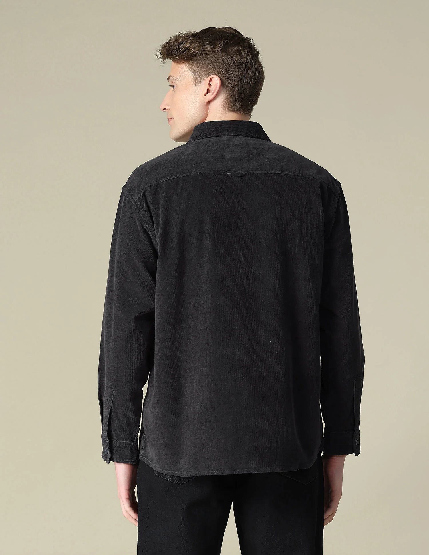 Corduroy Regular Fit Shacket - Image 5