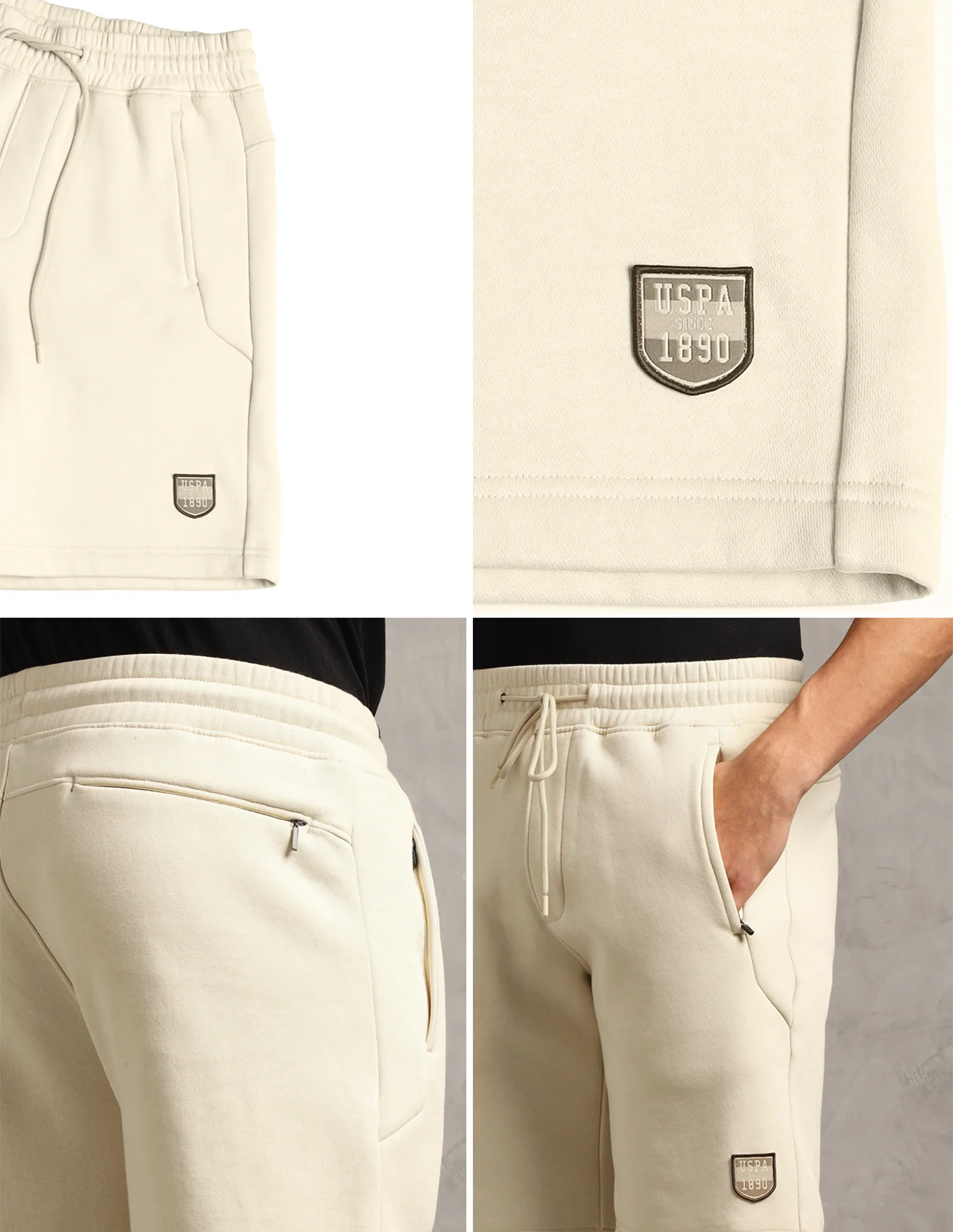 Cotton Fleece OES09 Lounge Shorts - Pack Of 1 - Image 11