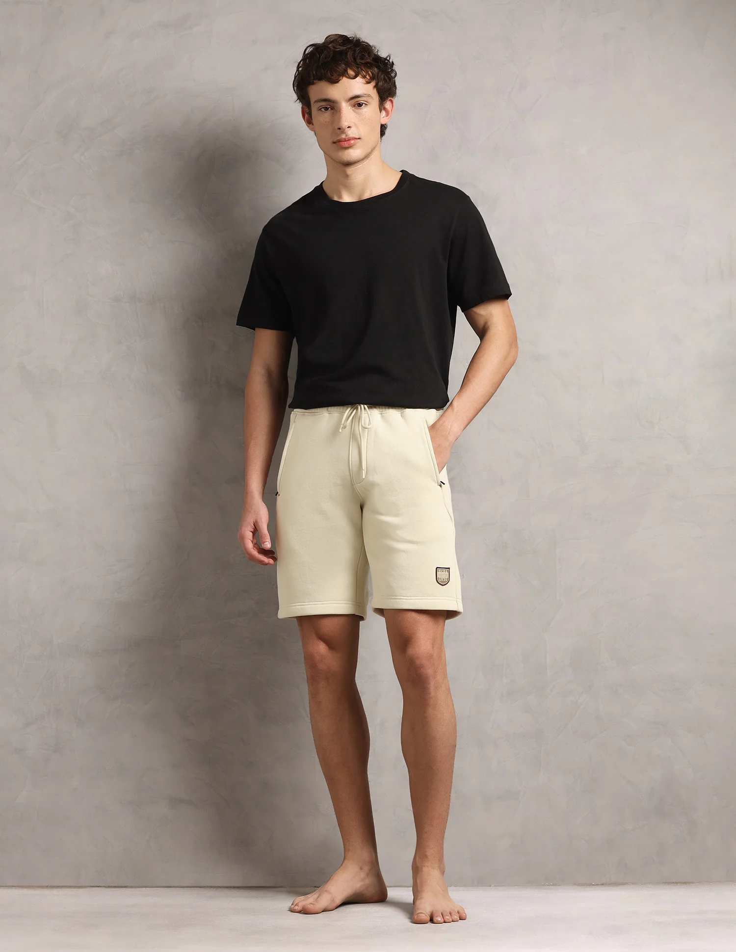 Cotton Fleece OES09 Lounge Shorts - Pack Of 1 - Image 3