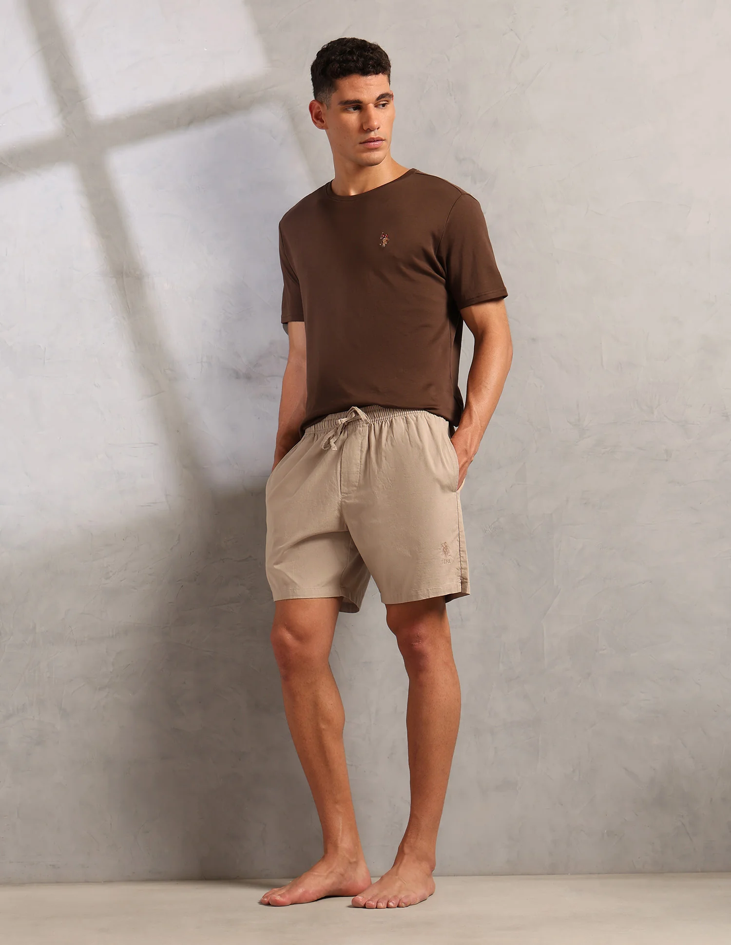 Cotton Linen PS001 Lounge Shorts - Pack Of 1 - Image 3