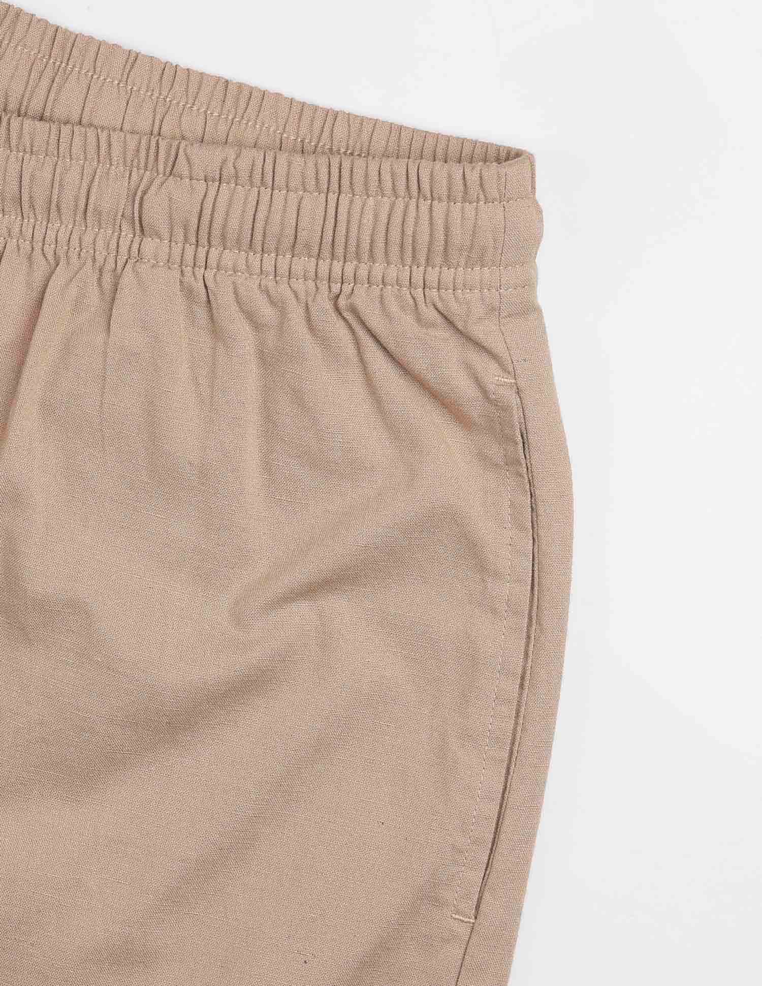 Cotton Linen PS001 Lounge Shorts - Pack Of 1 - Image 8