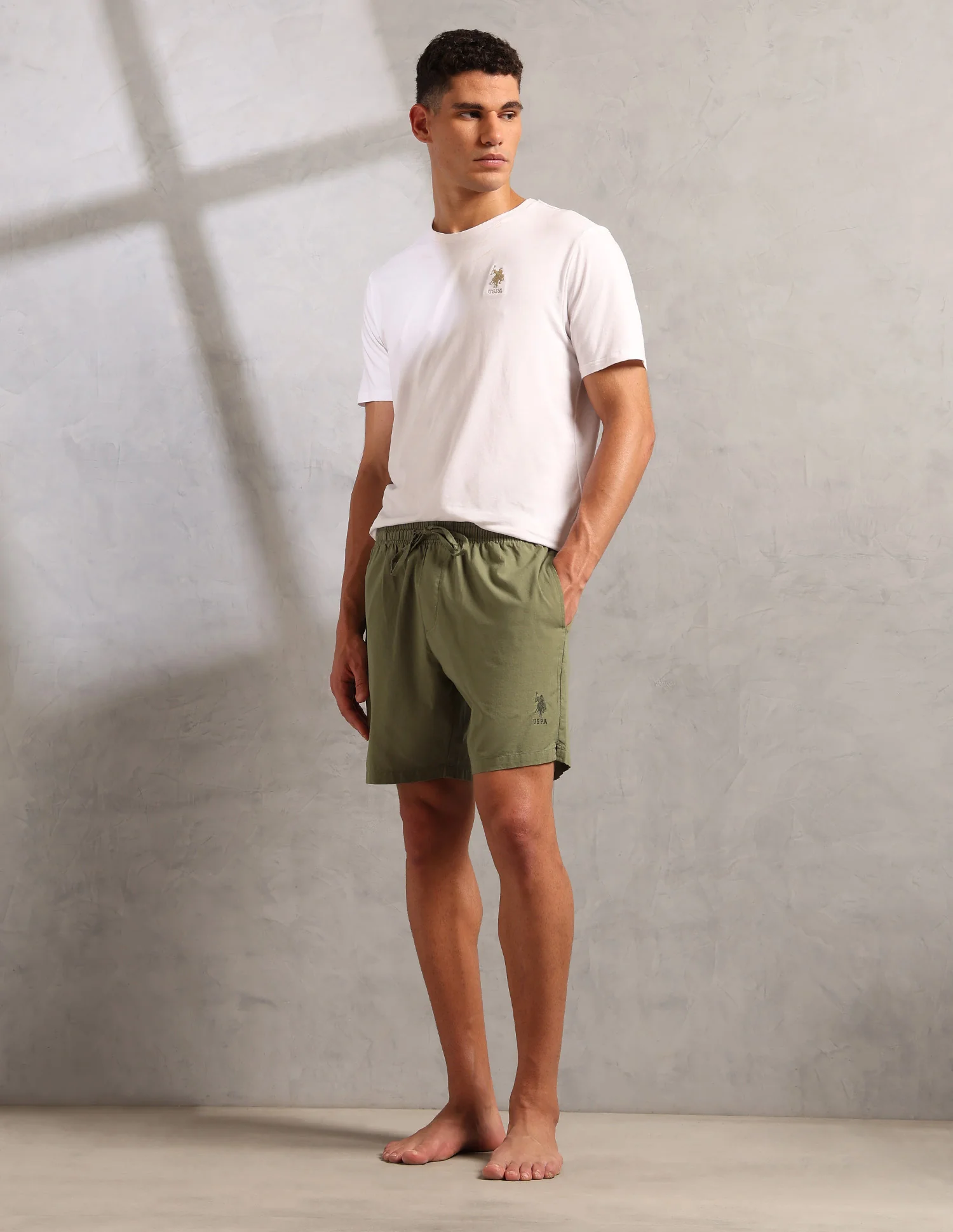 Cotton Linen PS001 Lounge Shorts - Pack Of 1 - Image 3