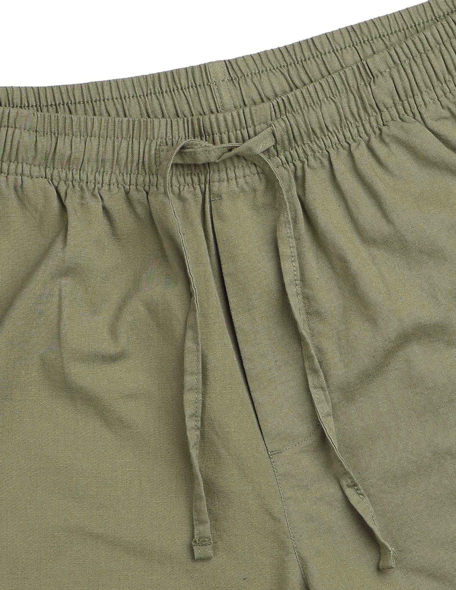 Cotton Linen PS001 Lounge Shorts - Pack Of 1 - Image 8
