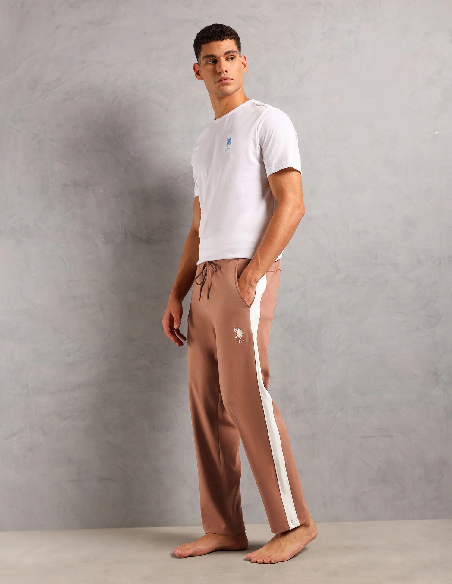 Cotton Rich Solid OR004 Lounge Pants - Pack Of 1 - Image 3