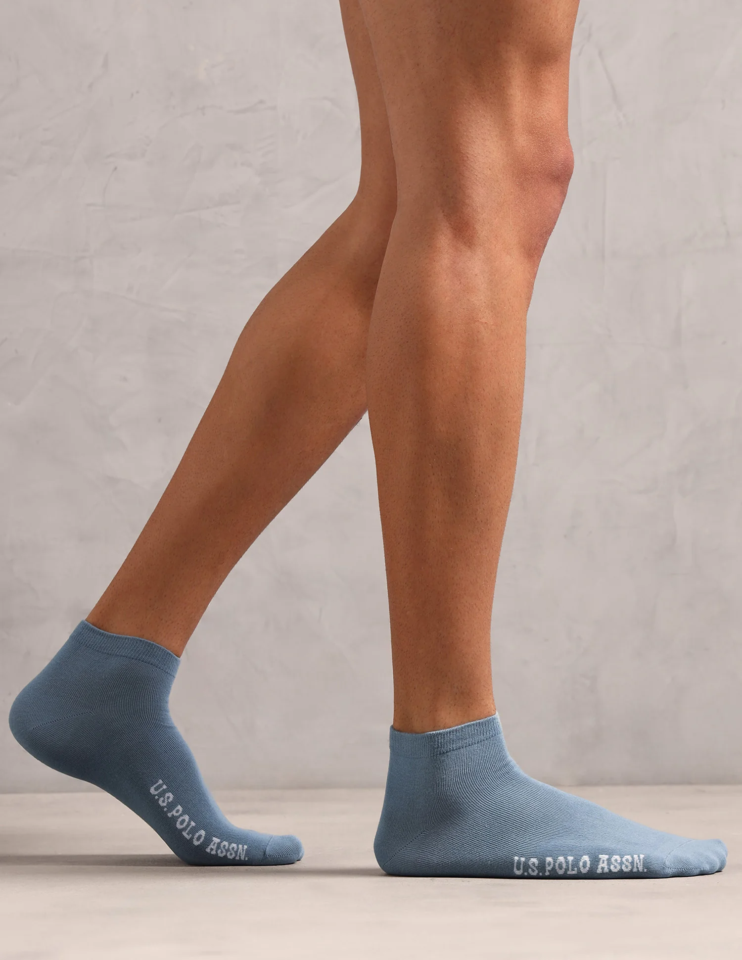 Cotton Stretch Ankle Length ES009 Socks - Pack Of 3 - Image 3