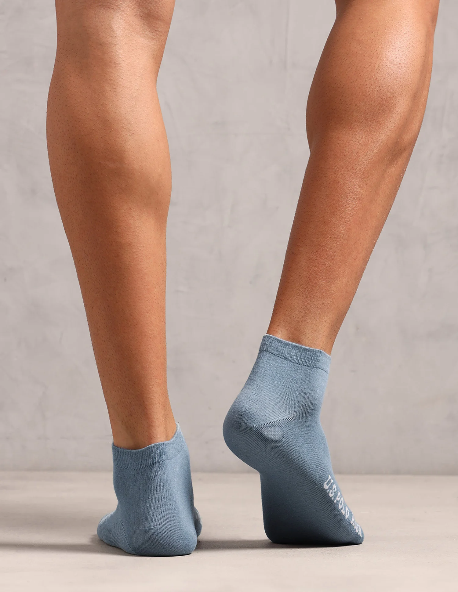 Cotton Stretch Ankle Length ES009 Socks - Pack Of 3 - Image 4