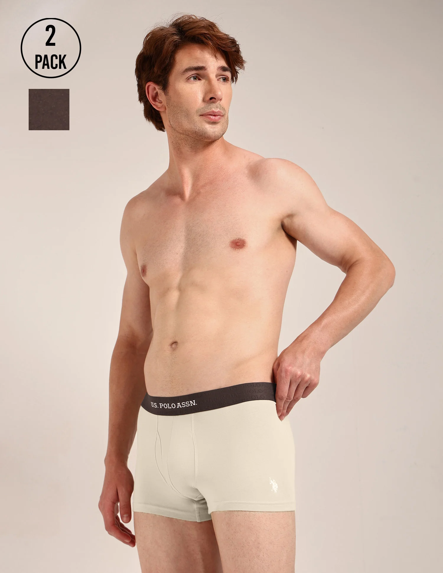 Cotton Stretch Antimicrobial OET21 Trunk - Pack Of 2