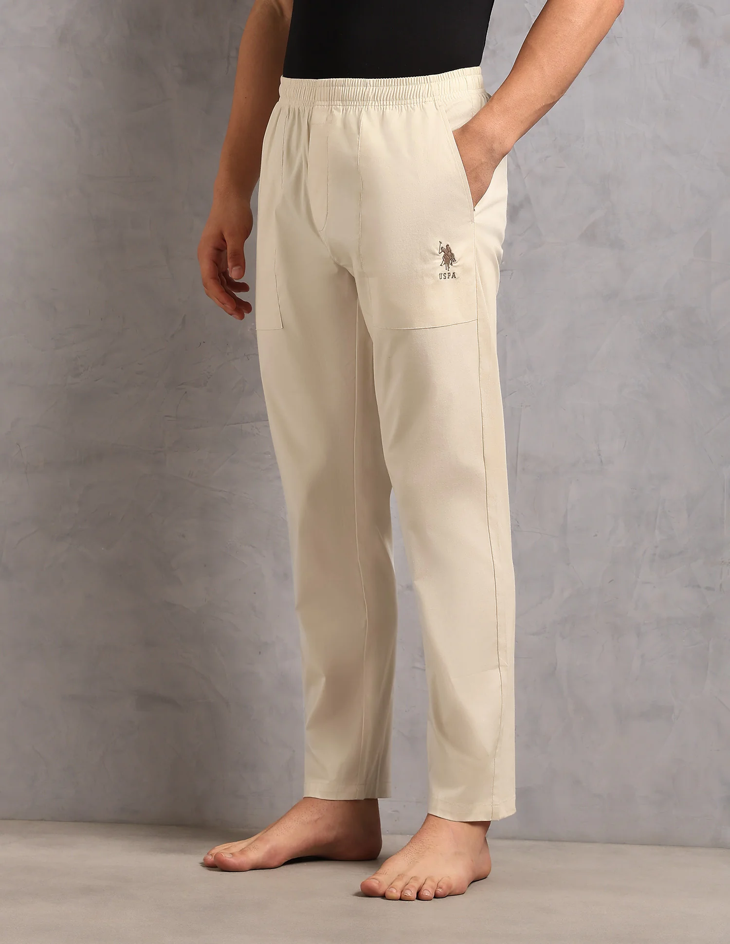 Cotton Stretch Breathable OELP9 Lounge Pants - Pack Of 1 - Image 4