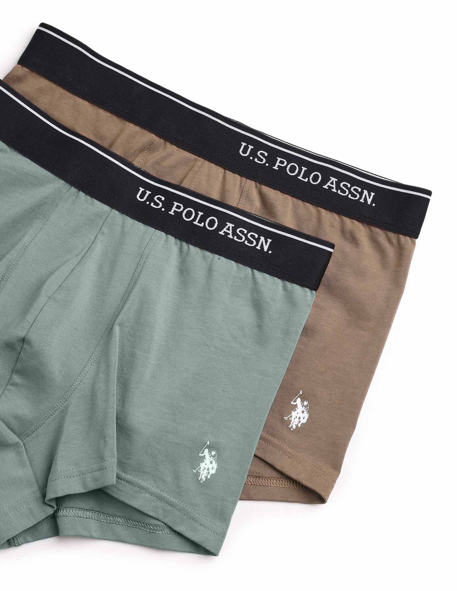 Cotton Stretch Breathable OET18 Trunks - Pack Of 2 - Image 2