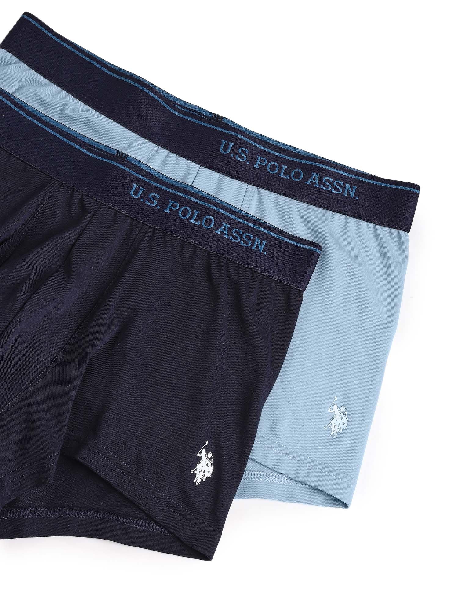 Cotton Stretch Breathable OET18 Trunks - Pack Of 2 - Image 2