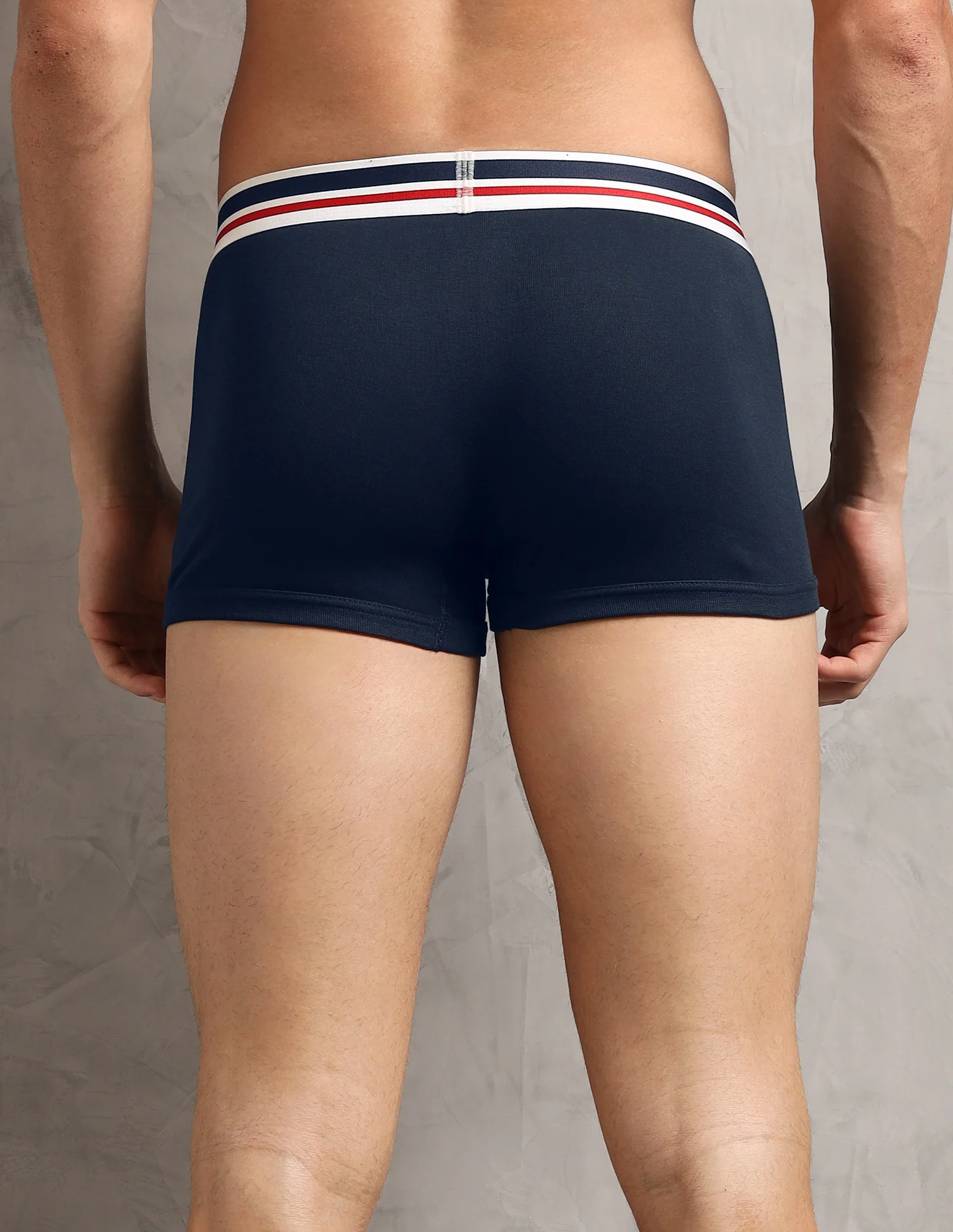 Cotton Stretch Elastic Waistband I641-P2 Trunks - Pack Of 2 - Image 5