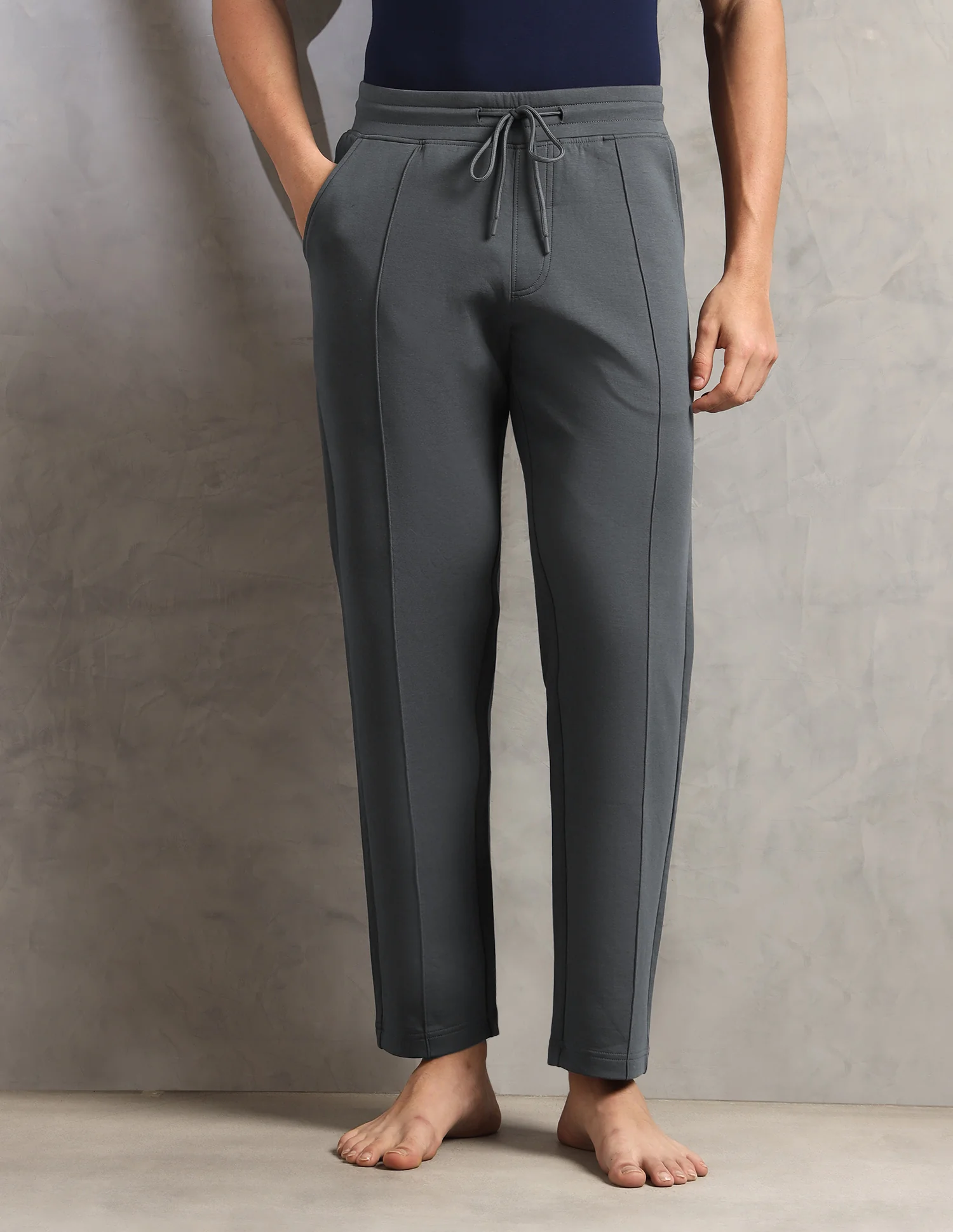 Cotton Stretch Mid Rise PR002-PL Lounge Pants - Pack Of 1 - Image 6