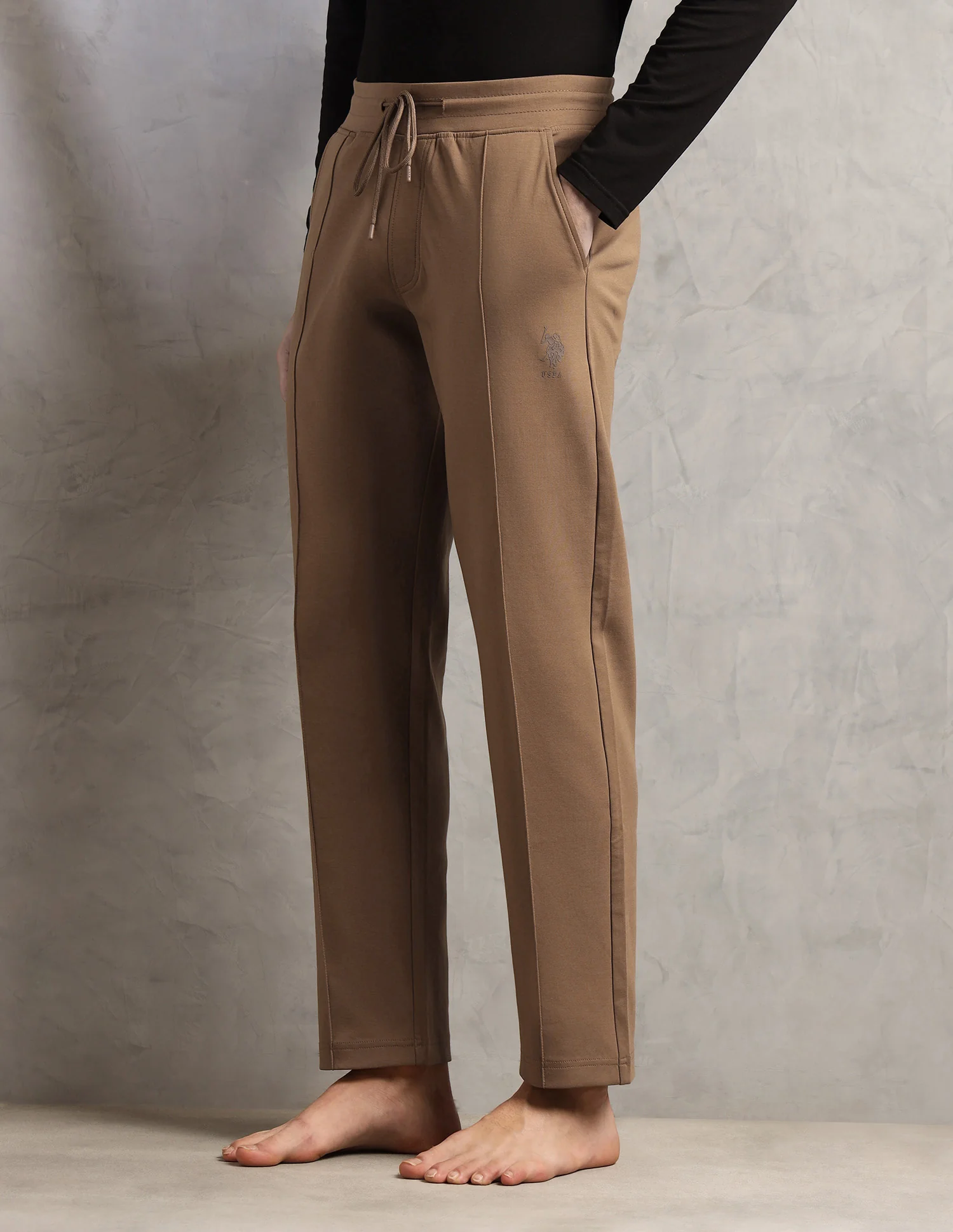 Cotton Stretch Mid Rise PR002-PL Lounge Pants - Pack Of 1 - Image 4
