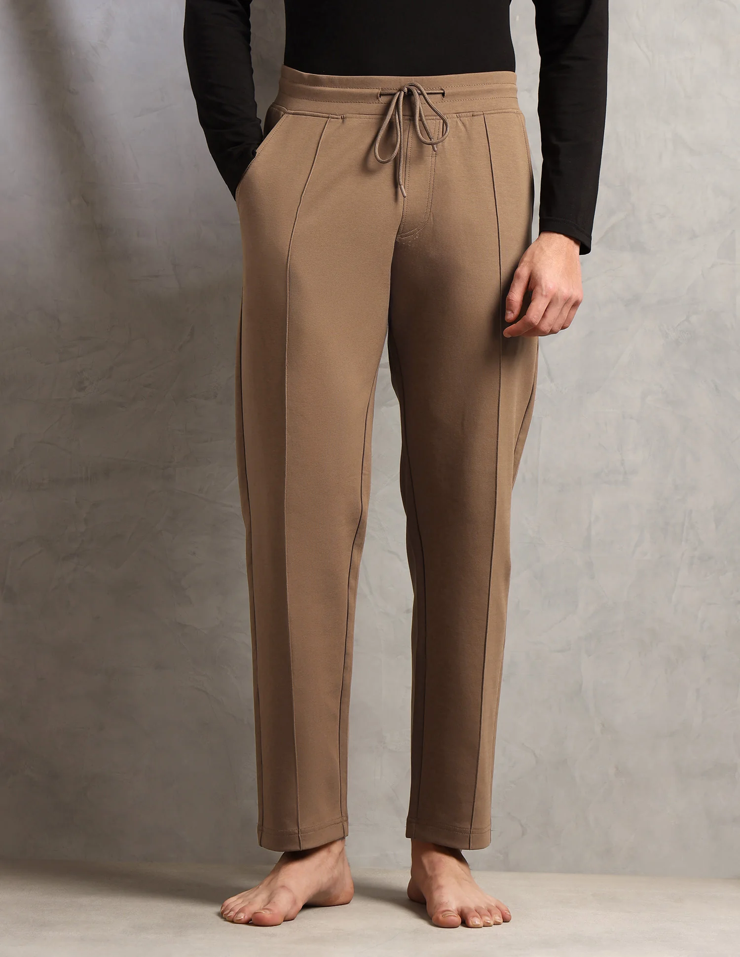 Cotton Stretch Mid Rise PR002-PL Lounge Pants - Pack Of 1 - Image 6