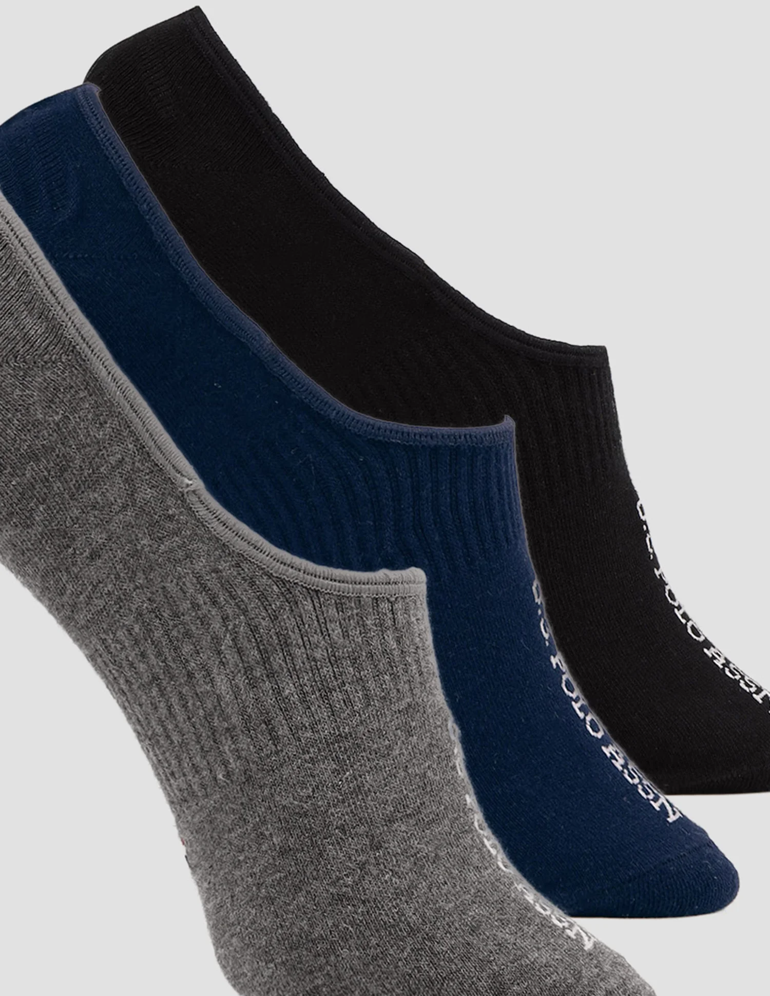 Cotton Stretch No Show ES013 Socks - Pack Of 3 - Image 7