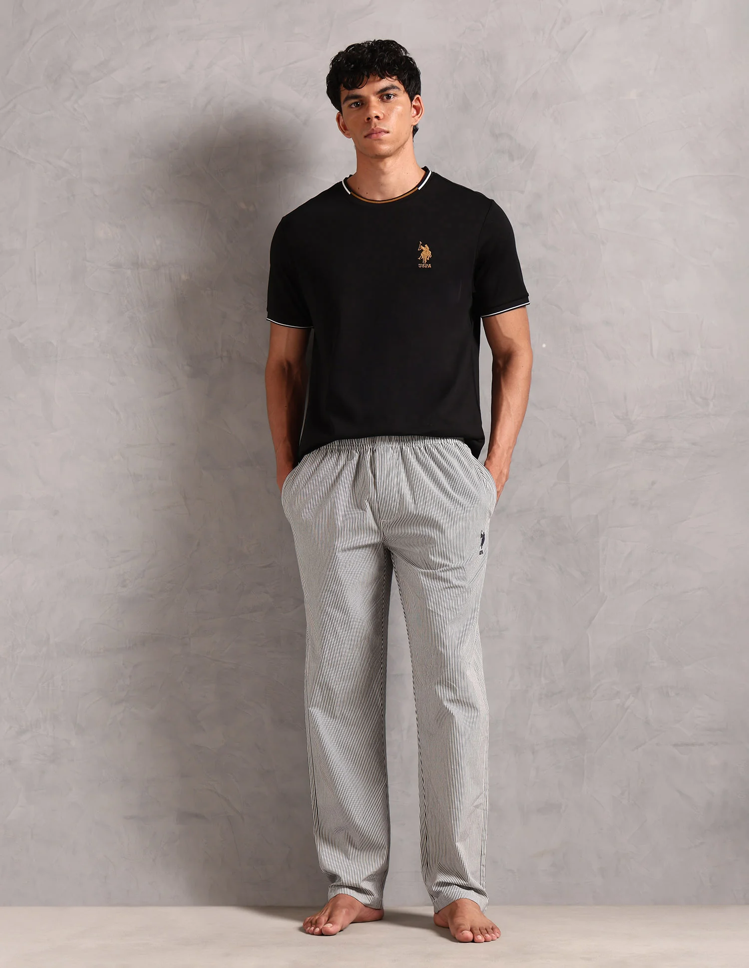 Crew Neck Comfort Fit OEE08 Lounge T-Shirt - Pack Of 1 - Image 3