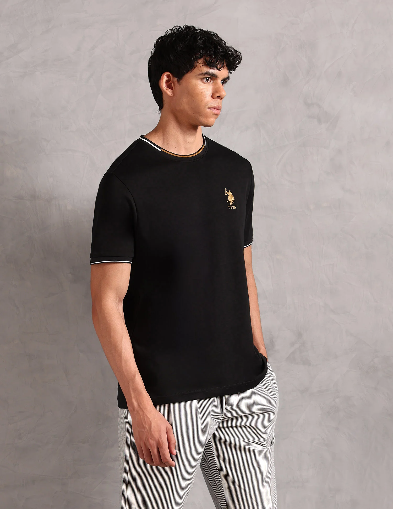 Crew Neck Comfort Fit OEE08 Lounge T-Shirt - Pack Of 1 - Image 4