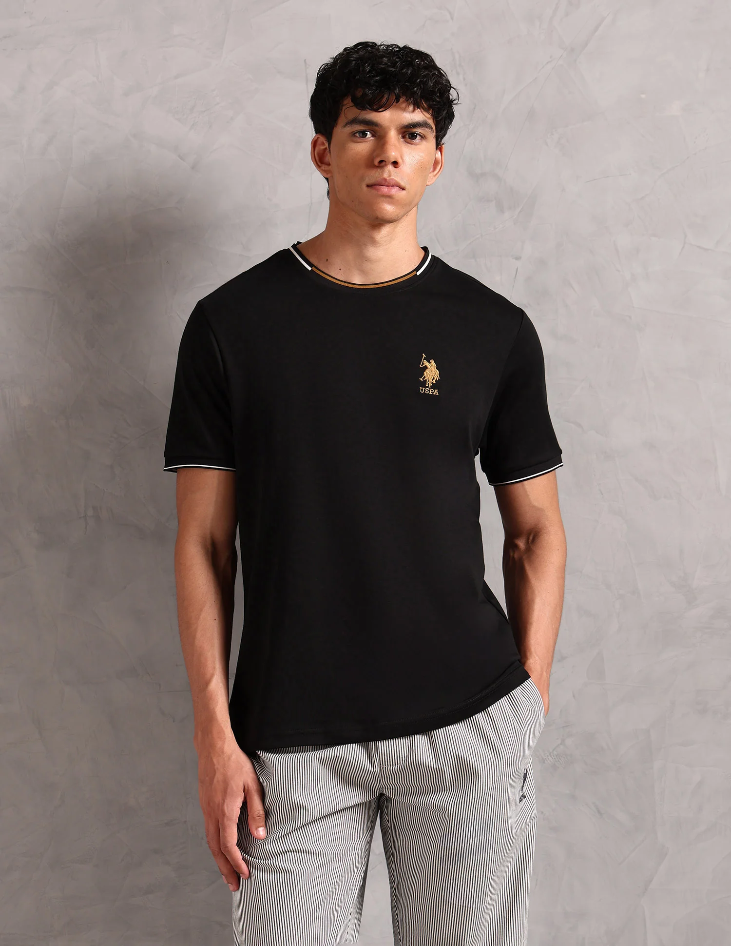Crew Neck Comfort Fit OEE08 Lounge T-Shirt - Pack Of 1 - Image 6