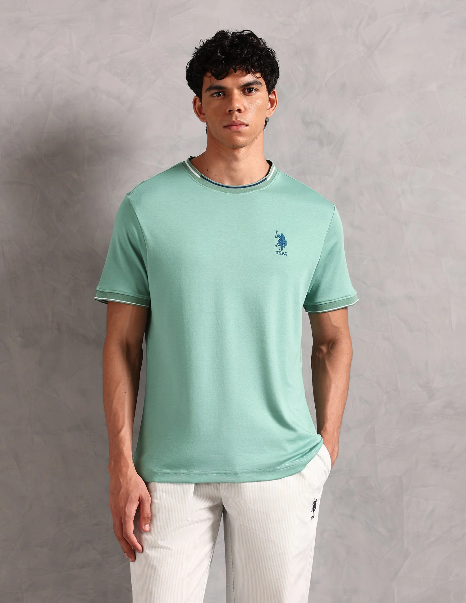 Crew Neck Comfort Fit OEE08 Lounge T-Shirt - Pack Of 1 - Image 6