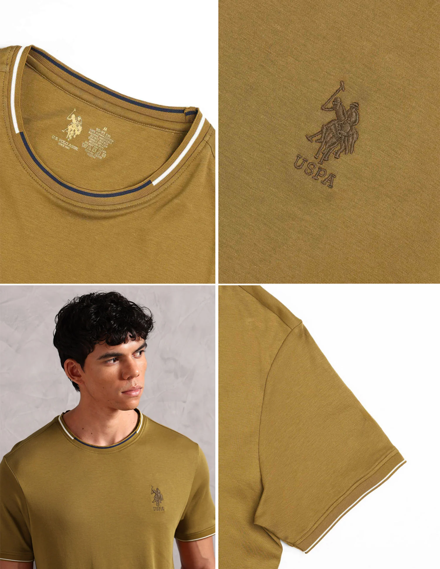 Crew Neck Comfort Fit OEE08 Lounge T-Shirt - Pack Of 1 - Image 10