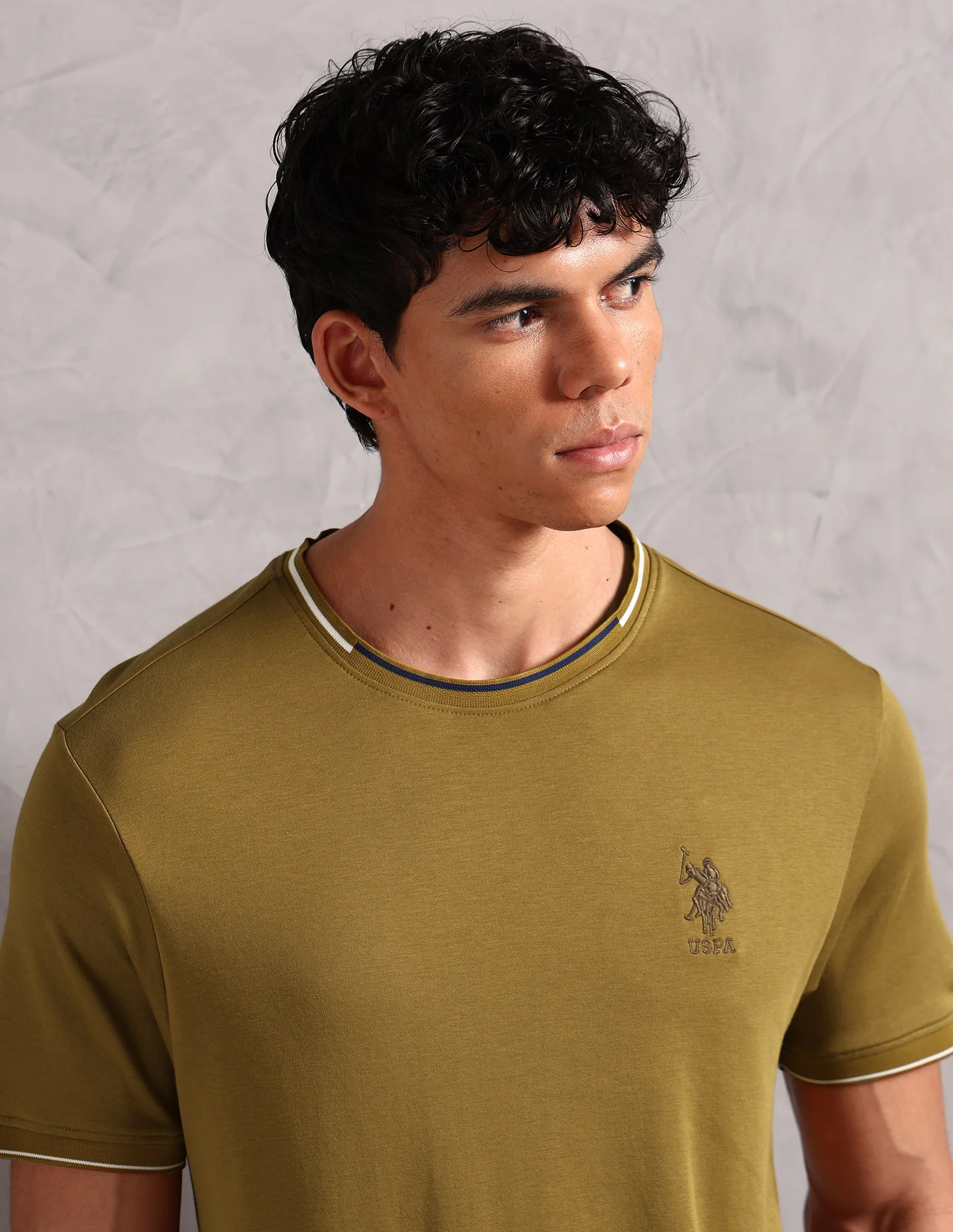 Crew Neck Comfort Fit OEE08 Lounge T-Shirt - Pack Of 1 - Image 7